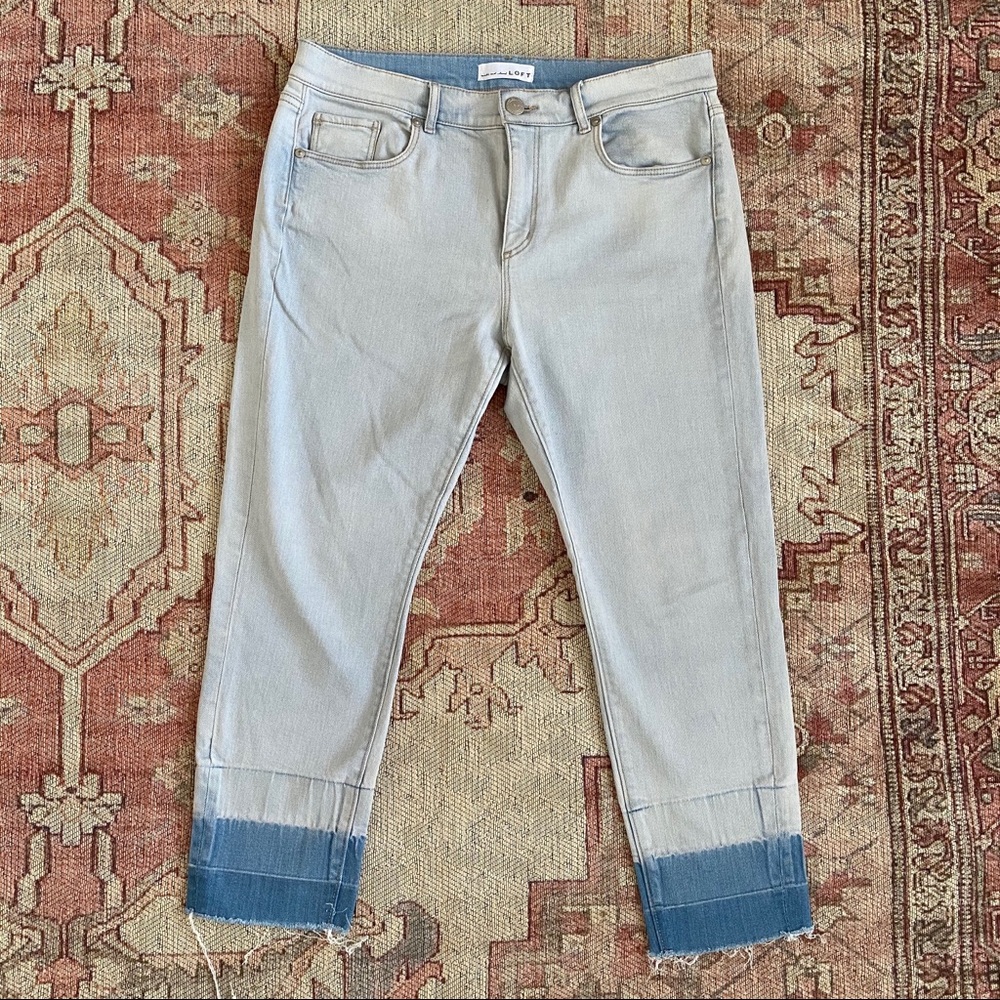 Loft Modern Skinny Crop Jeans